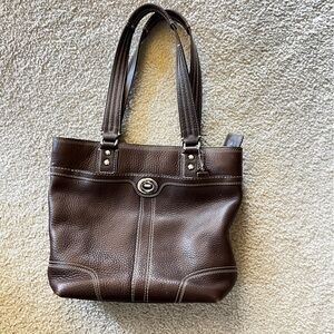 Coach Hamilton Pebbled Leather Lunch Tote